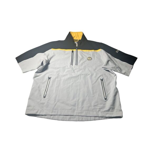 Footjoy Dryjoys Tour XP Short Sleeve Half Zip Jacket Men's XL Northern Ohio PGA - Picture 1 of 7
